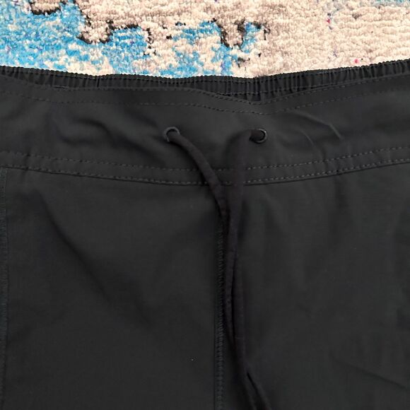 Lands End Women's Black Polyester Drawstring Swim Shorts Plus Size 18W - Picture 6 of 7
